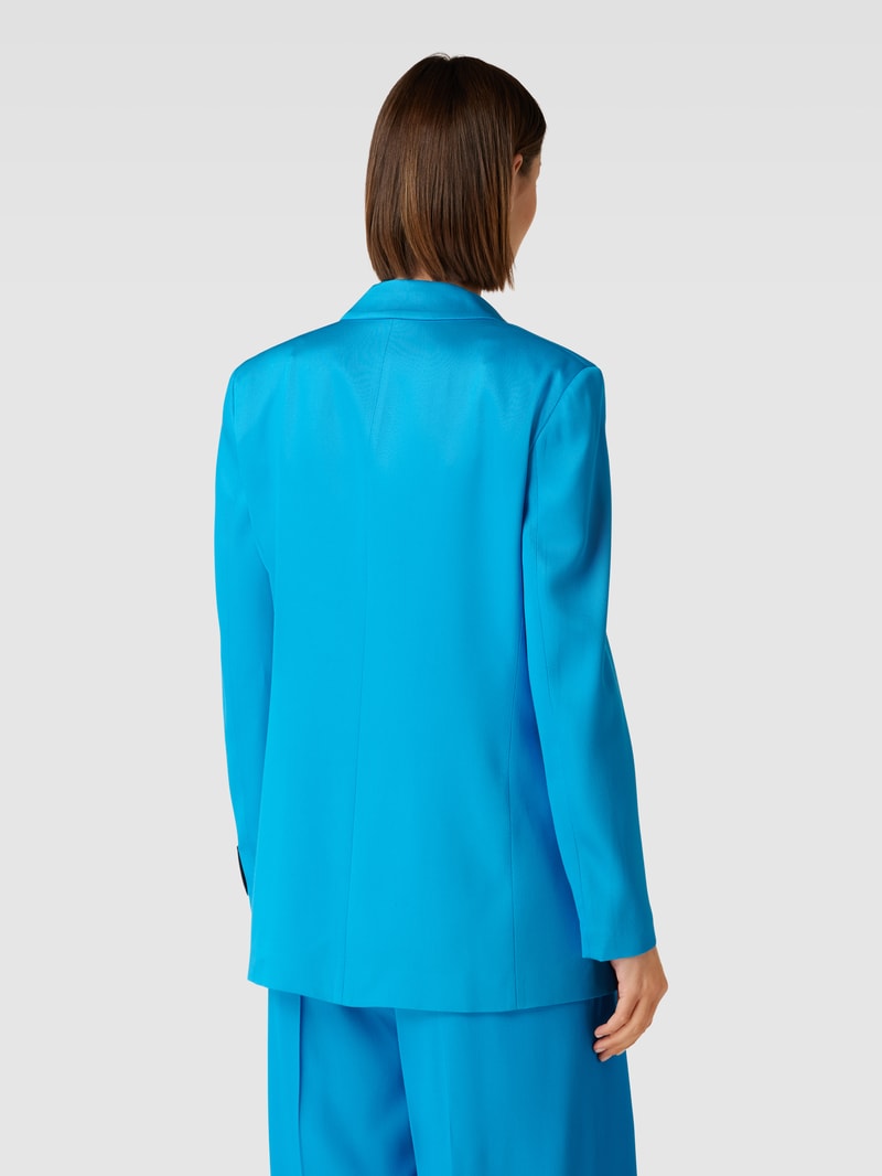 Blazer mit Reverskragen Modell 'Aboma' in ozean blau