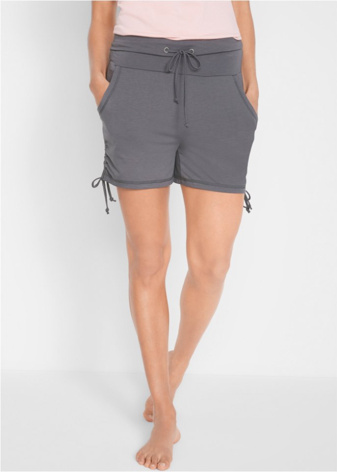Shorts mit Raffung