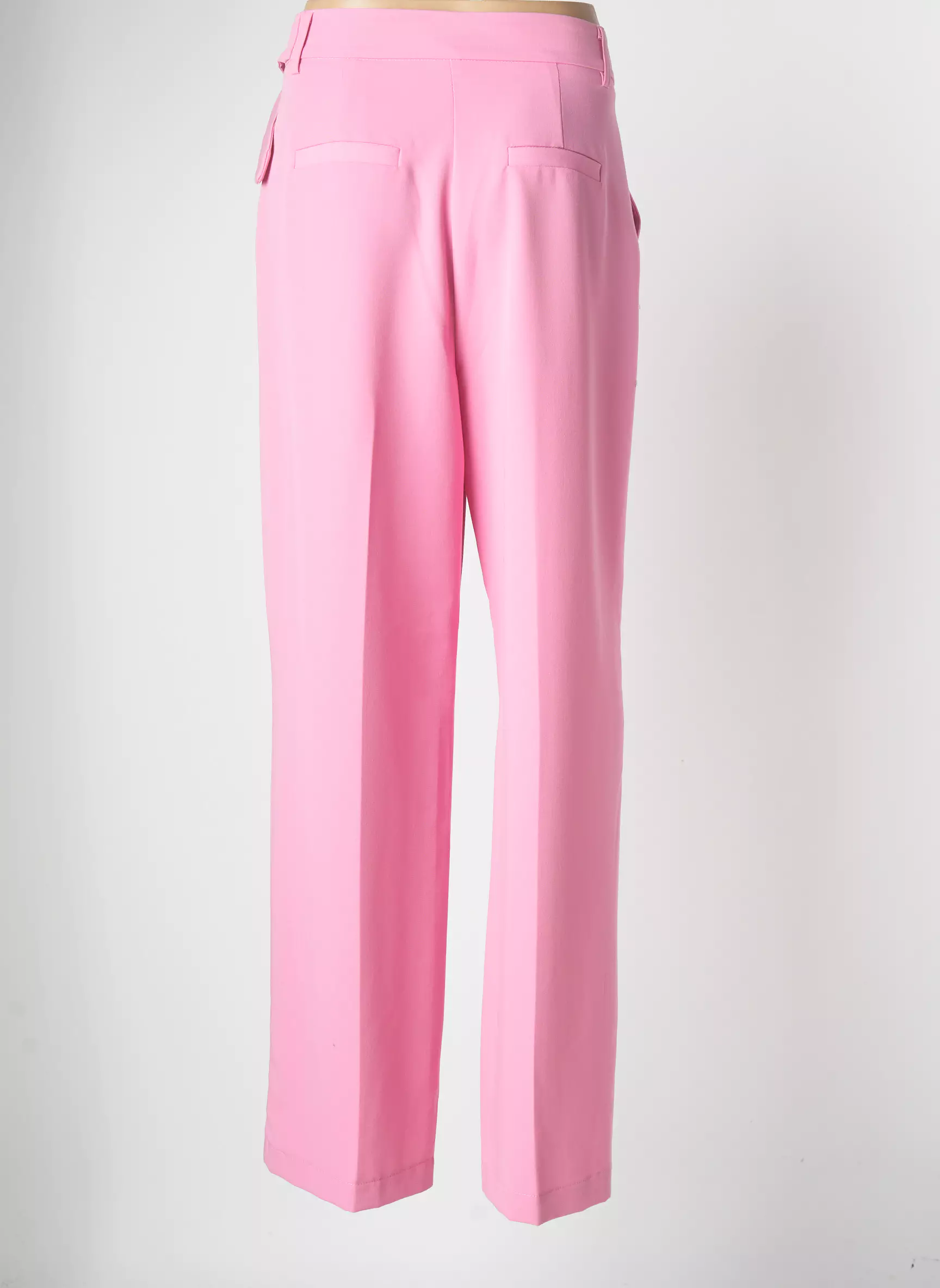 Imperial Pantalons Larges Femme couleur rose