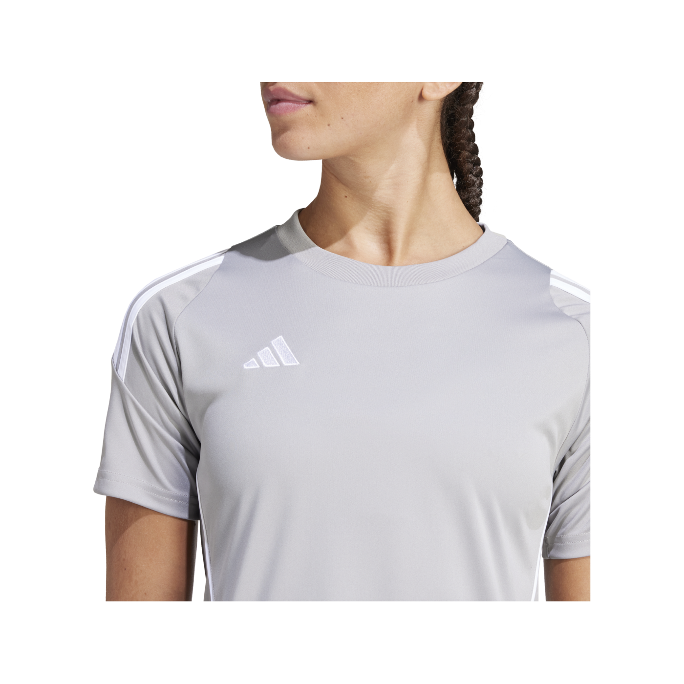 adidas Tiro 24 Trikot Damen Grau Weiss