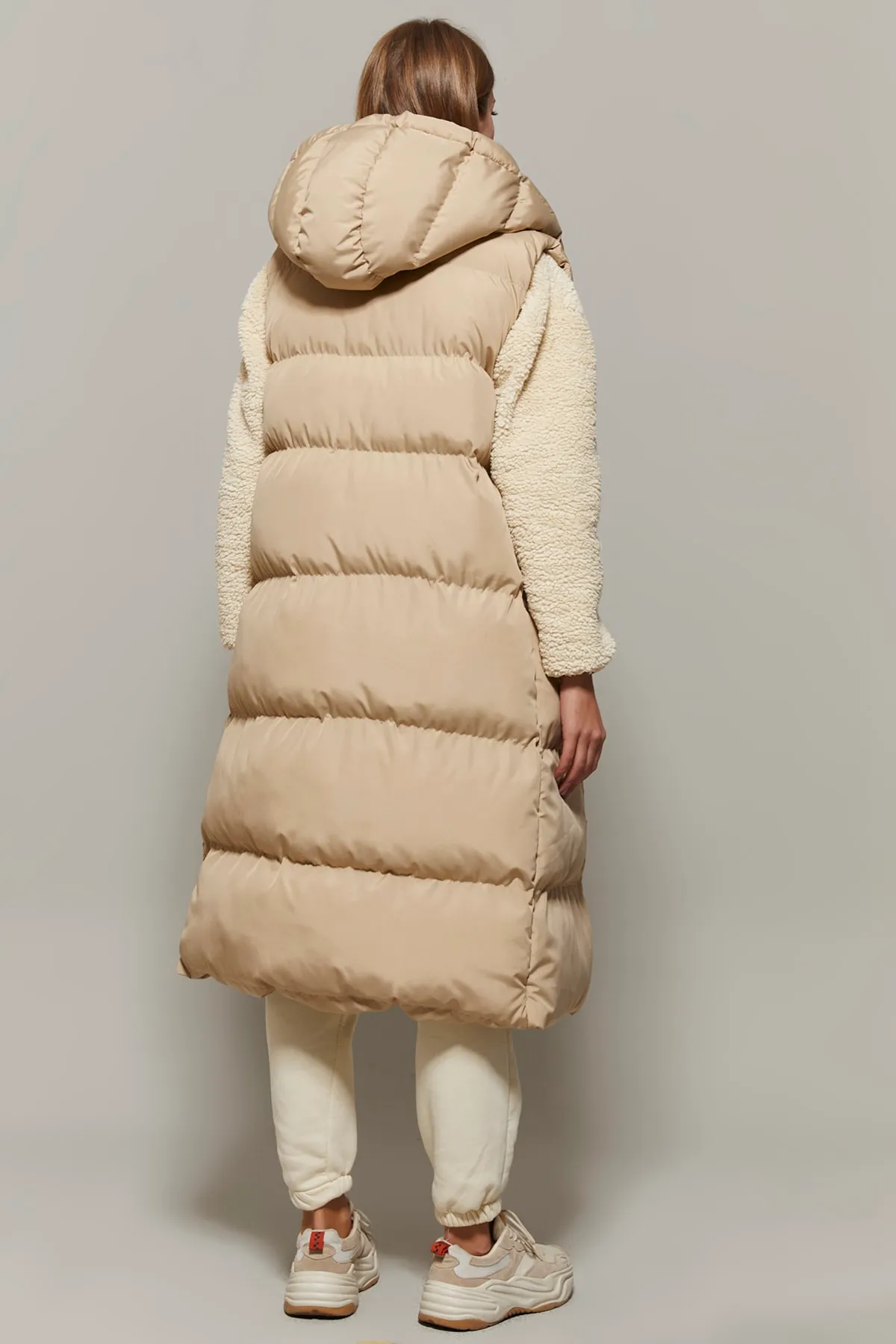 Cool & Sexy  Weste - Beige - Puffer