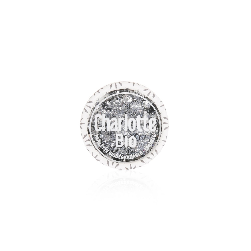 Charlotte Bio Paillettes Biodégradables Silver Paillettes
