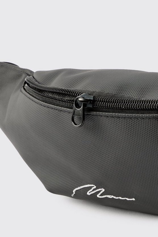 Man Signature Basic Gürteltasche in Schwarz