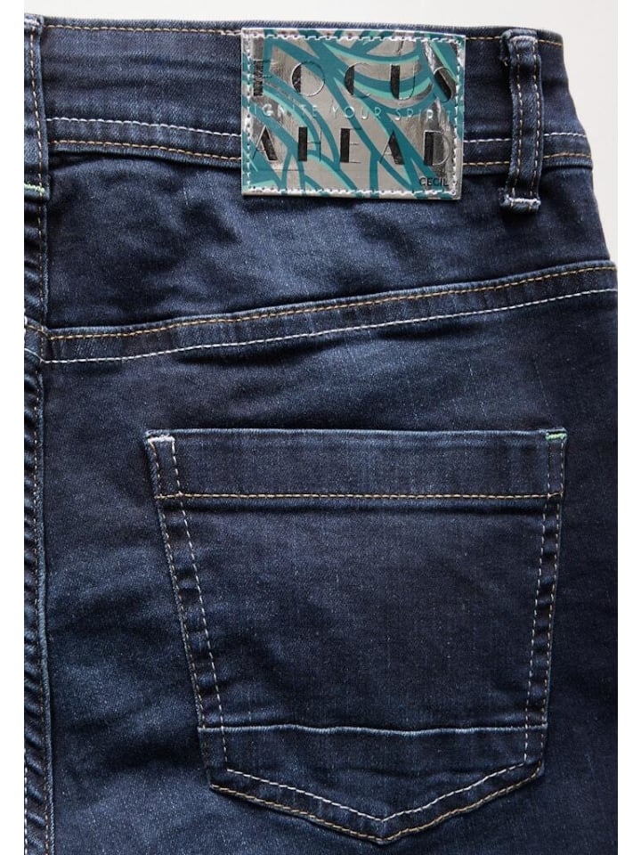 Cecil Jeans in mid blue used wash günstig kaufen W27/L30