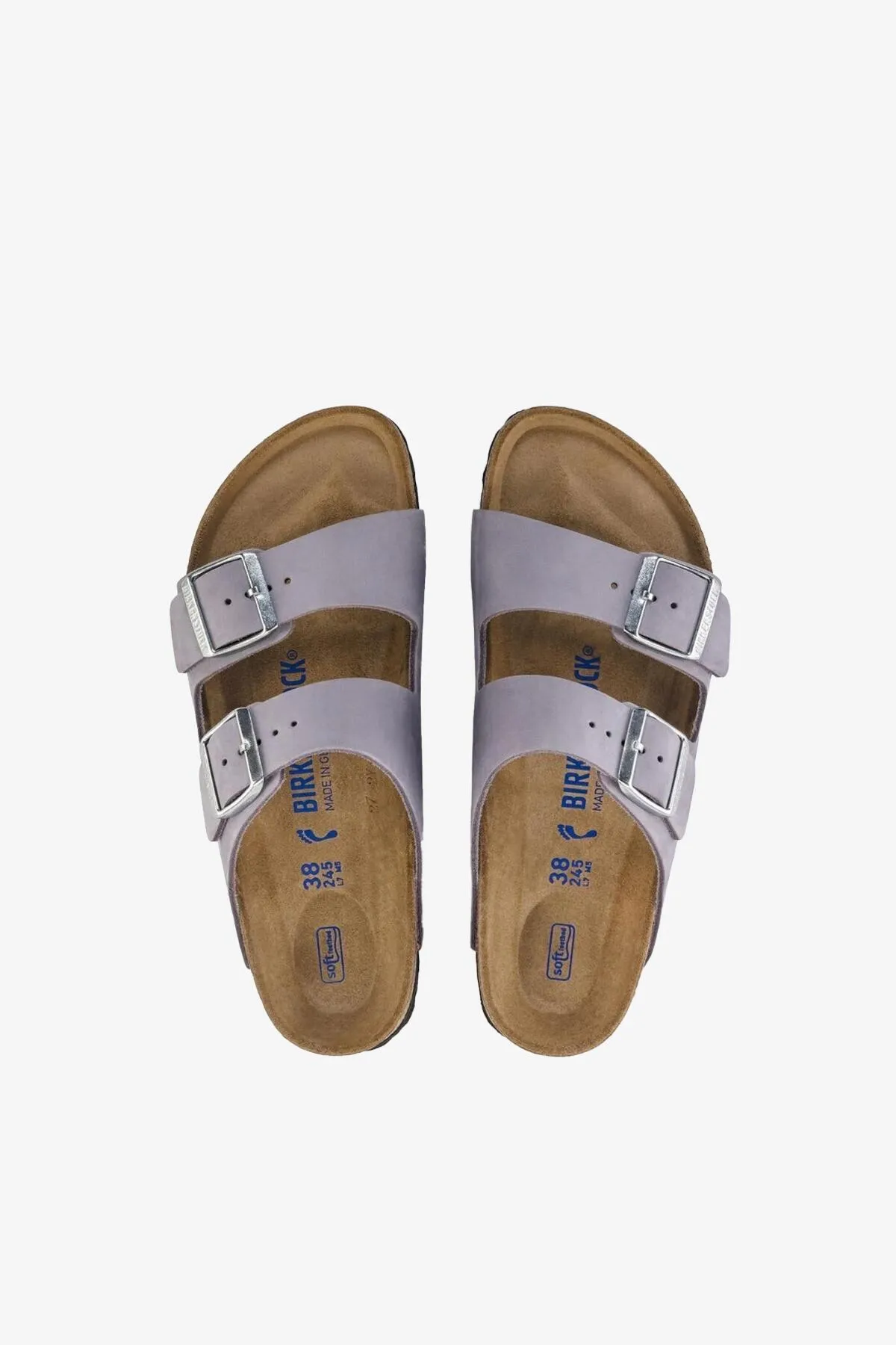 Birkenstock  Arizona Sfb Nu Lila Unisex-Hausschuhe 1024241-20262