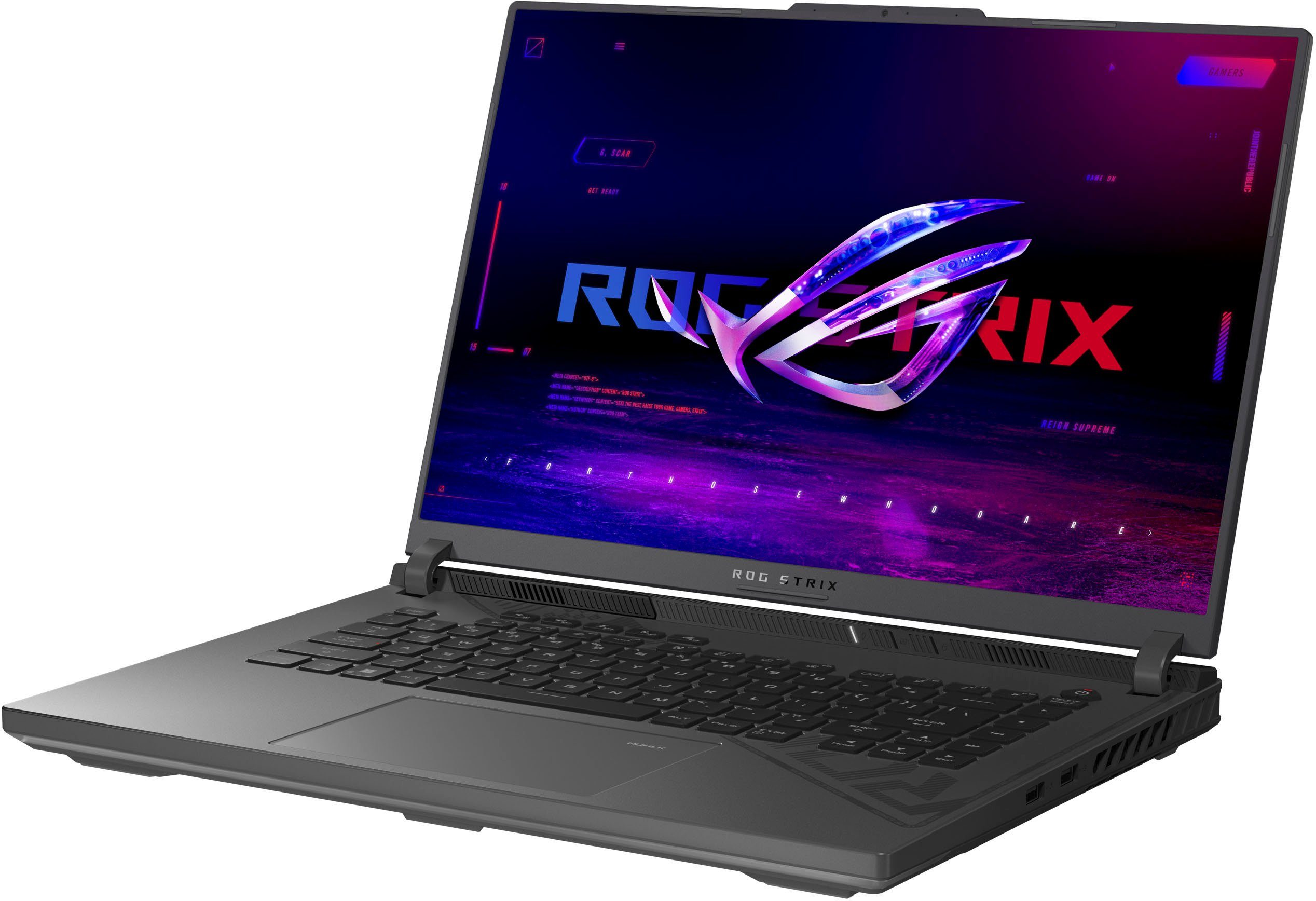 Asus ROG Strix G614JU-N3220W Gaming-Notebook (40,6 cm/16 Zoll, Intel Core i7 13650HX, GeForce RTX 4050, 1000 GB SSD)