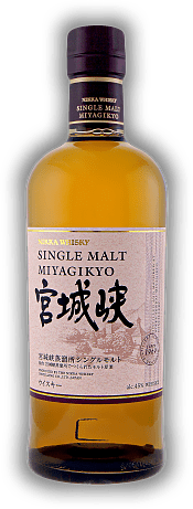 Nikka Miyagikyo Single Malt 45% 0,7 Liter Nikka Miyagikyo Single Malt 45% 0,7 Liter Ein zarter Japanischer Single Malt, fruchtig und würzig gleichzeitig. 0,7	 Liter - Vol 45%