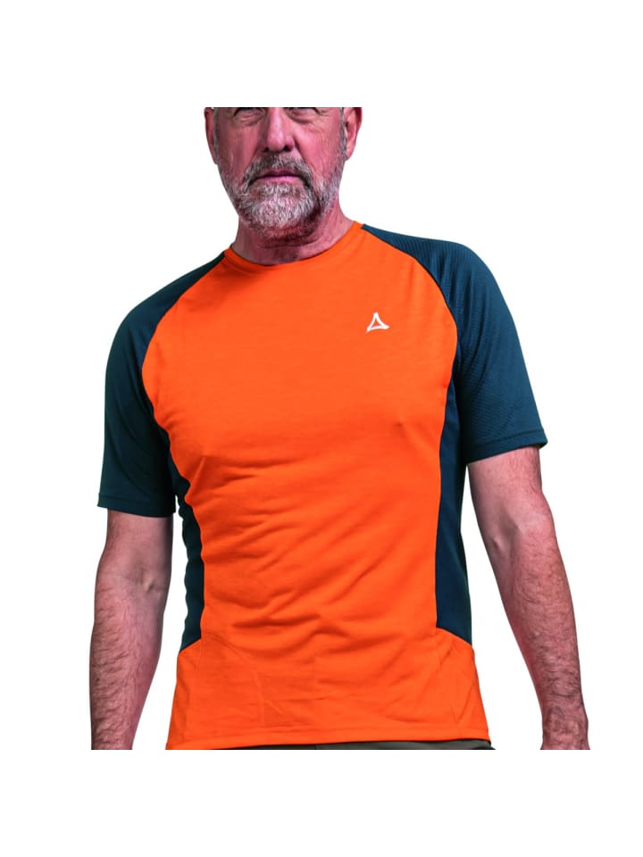 Schöffel Radtrikot Auvergne in orange günstig kaufen 50