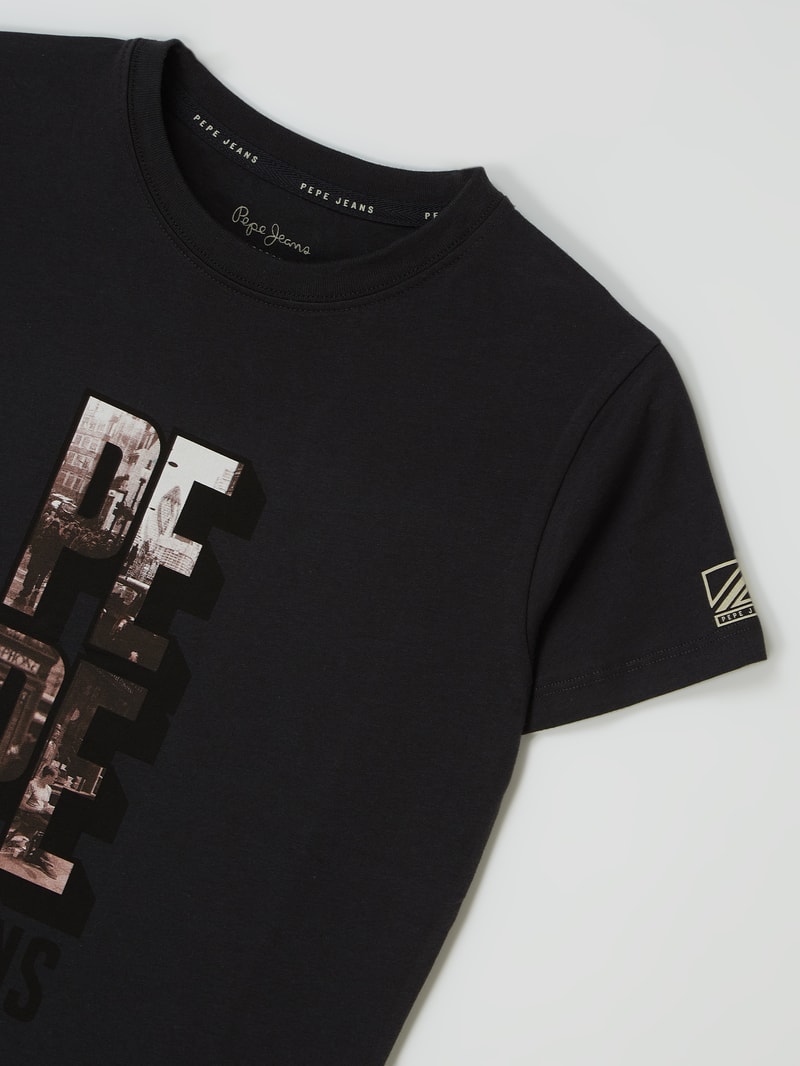 T-Shirt aus Baumwolle Modell 'Carter' in graphit
