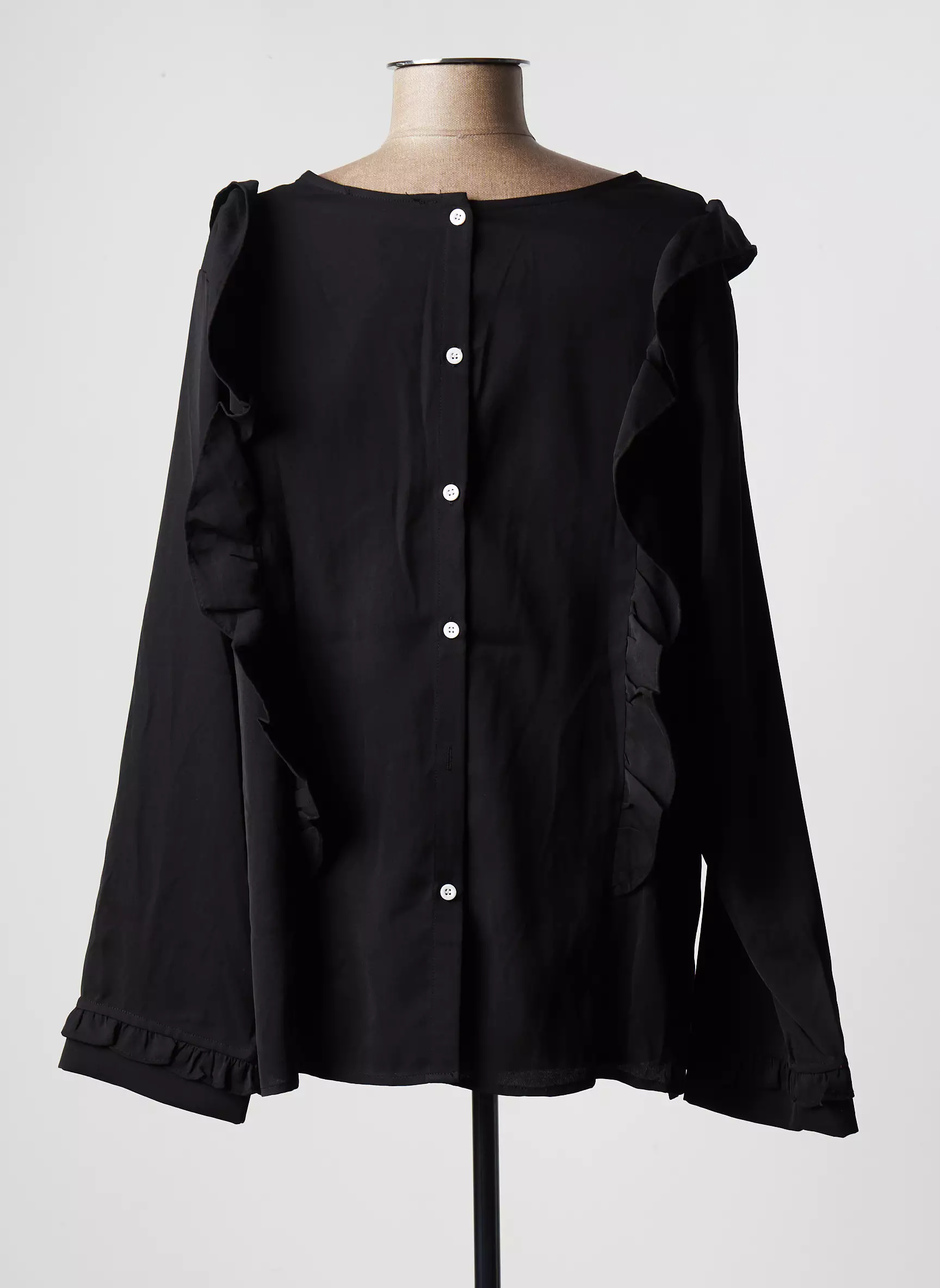Pomme Rouge Blouses Femme couleur noir