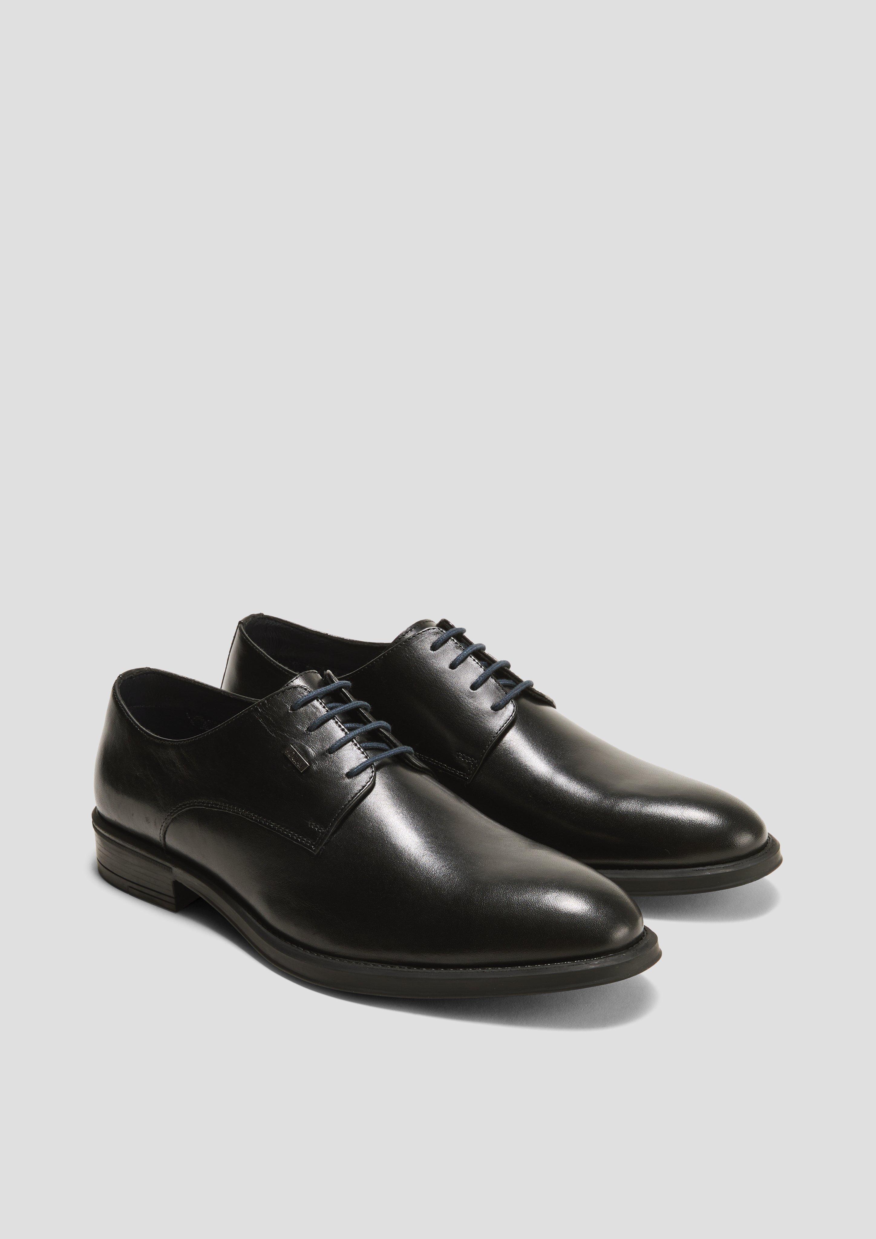 Elegante Schnürer aus Echtleder  6008197-001