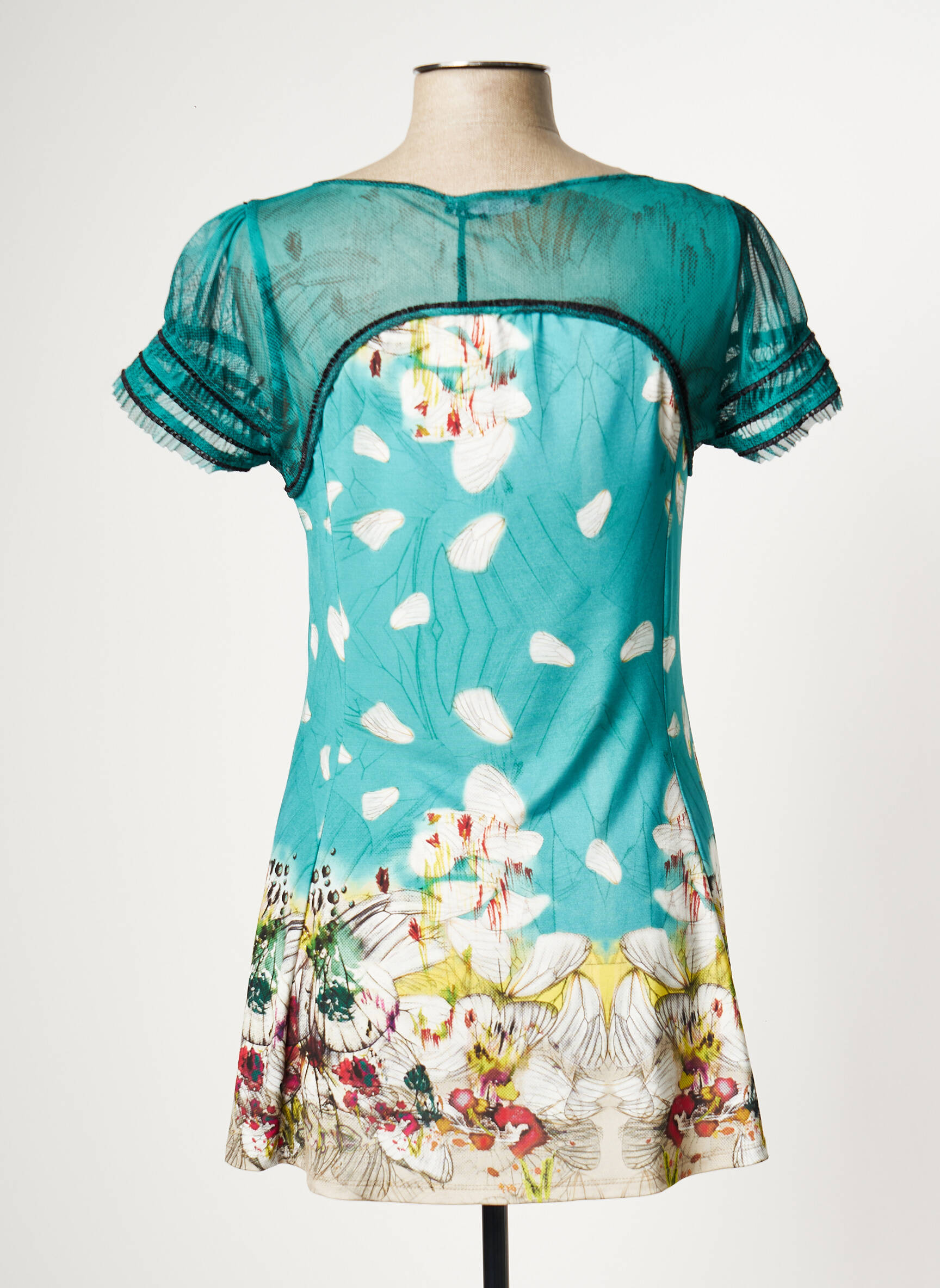Garella Tuniquemanchecourte Femme couleur bleu