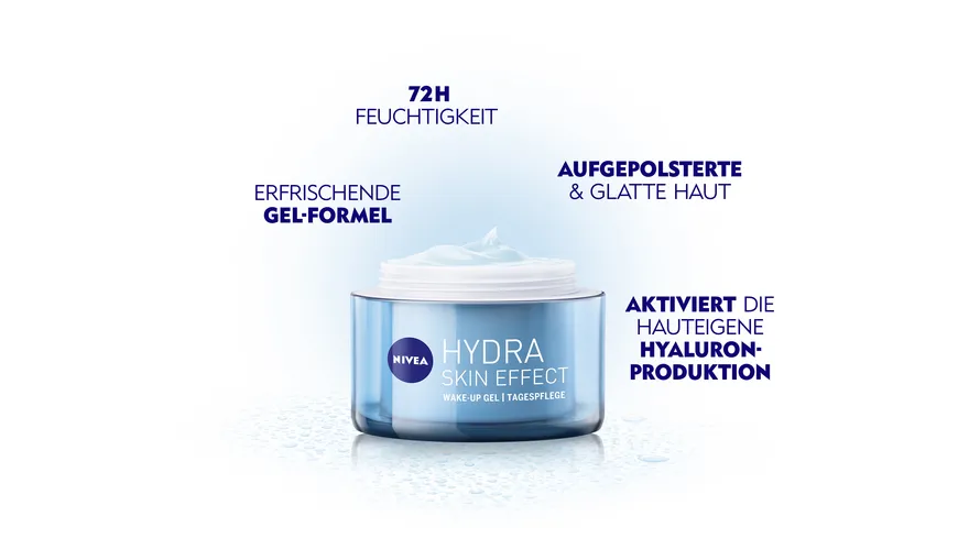 NIVEA Hydra Skin Effect Wake-up Gel Tagespflege 50 ml