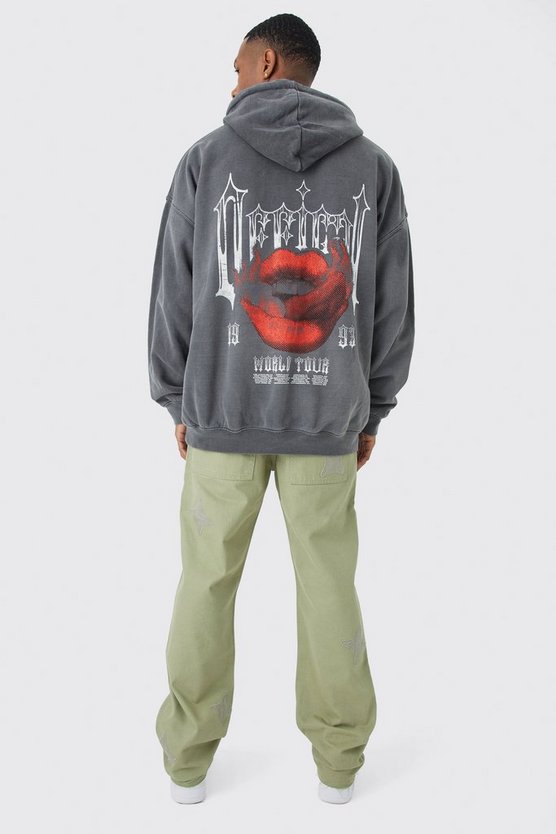 Lockere Hose mit Applikation