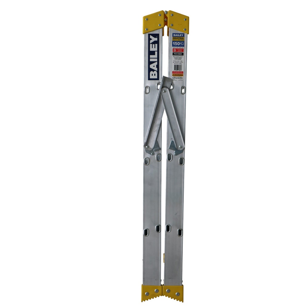 BAILEY 1.2m 150kg 4 Step Pro Double Sided Stepladder FS13961