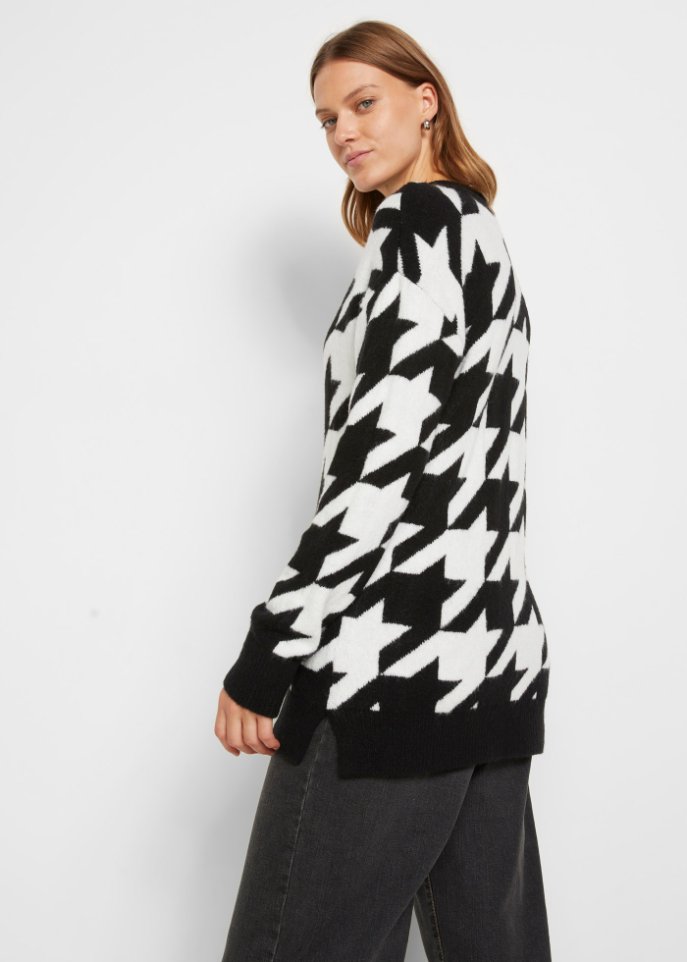 Pullover mit Stehkragen
