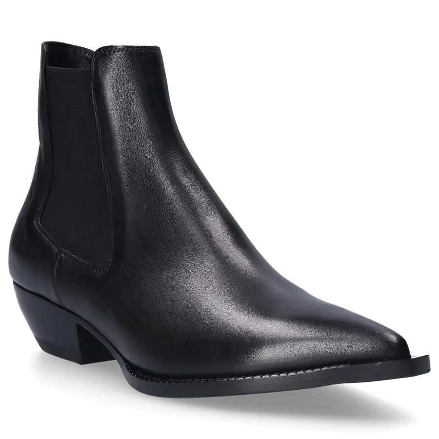 Truman's - Chelsea Boots 9020 Kalbsleder schwarz - schwarz