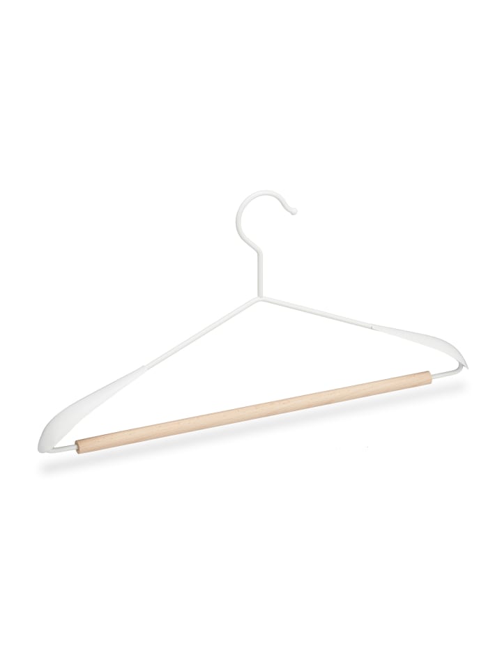 relaxdays 20x Kleiderbügel in Weiß günstig kaufen onesize