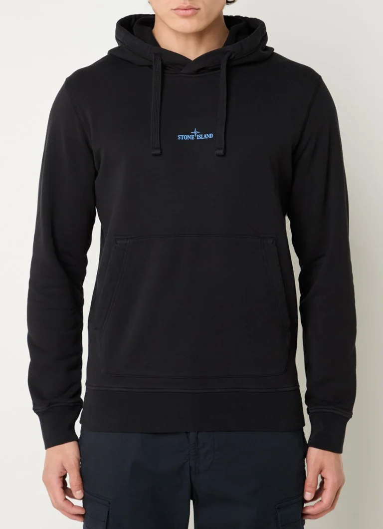 Stone Island 66283 hoodie with logo and back print