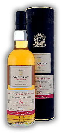 Glen Moray A.D. Rattray 8 Years 2013/2021 Sauternes Finish 63,6% Glen Moray A.D. Rattray 8 Years 2013/2021 Sauternes Finish 63,6%  Alter 13/21 - 0,7	 Liter - Vol 63,6%