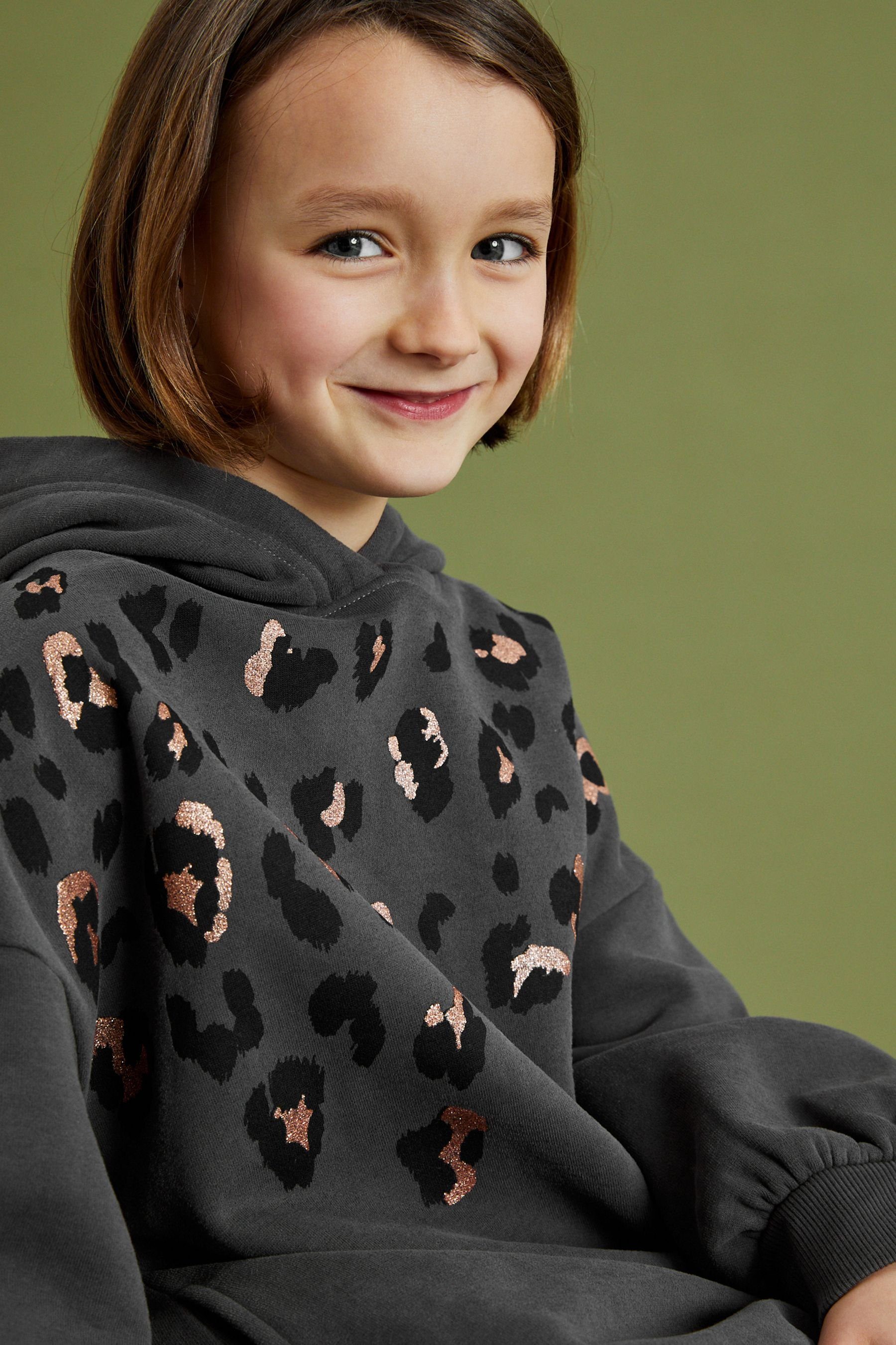 Next Longsweatshirt Langes Kapuzensweatshirt (1-tlg)