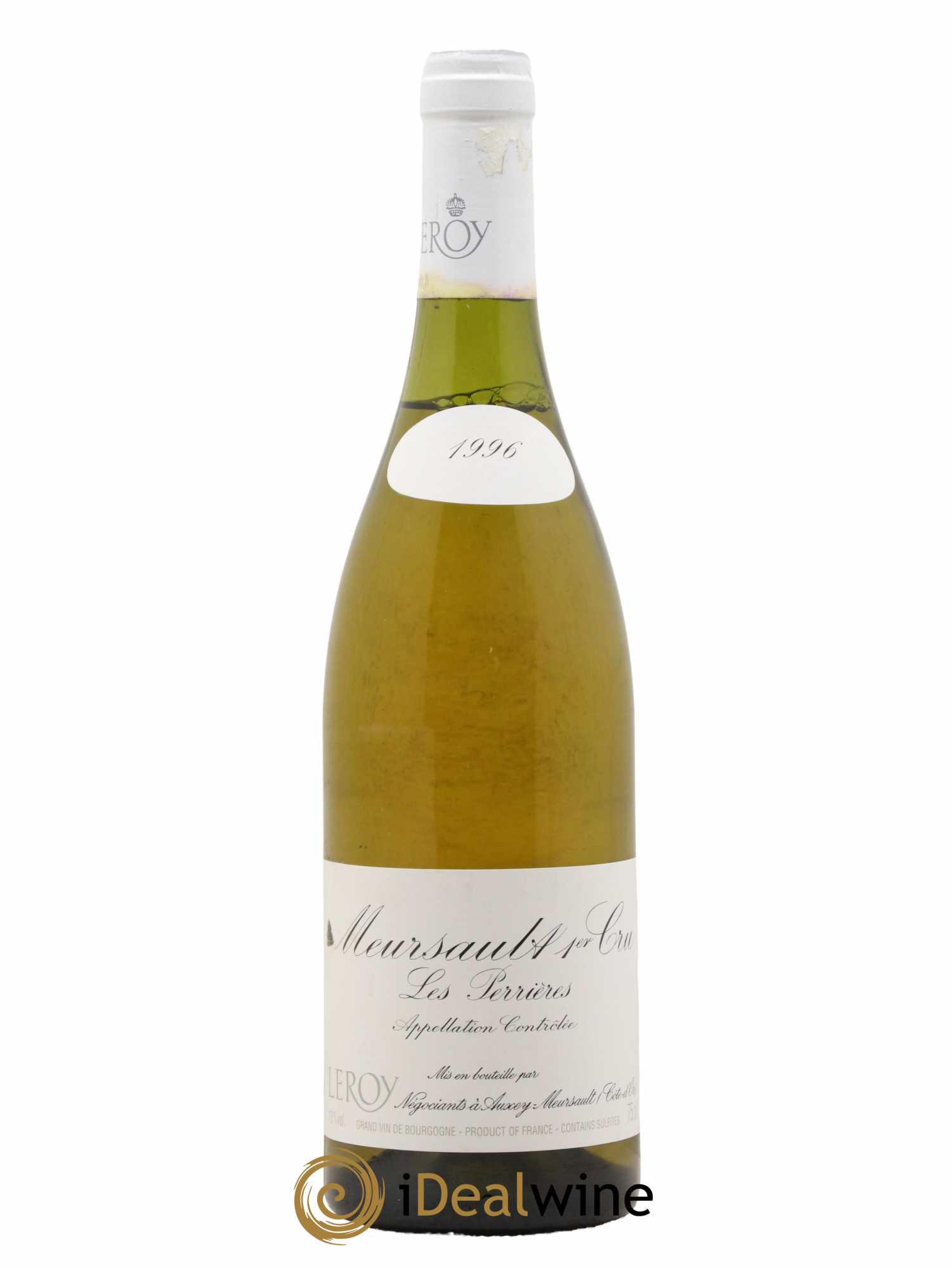 Meursault 1er Cru Perrières Leroy SA  1996 - Lot de 1 Bouteille