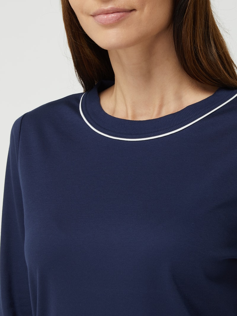 Modern Fit Pyjama aus Baumwolle in blau