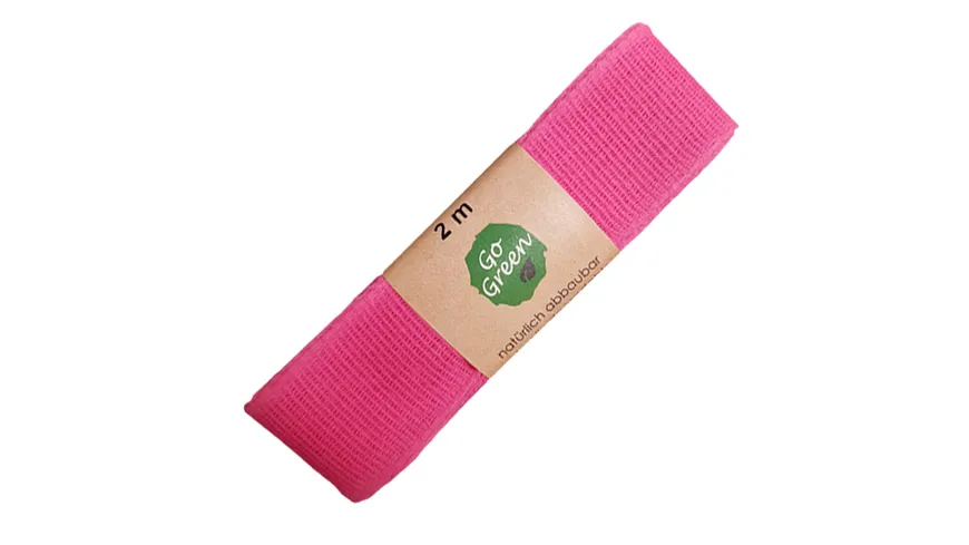 TRUBA GoGreen Baumwollband fuchsia 2 m fuchsia