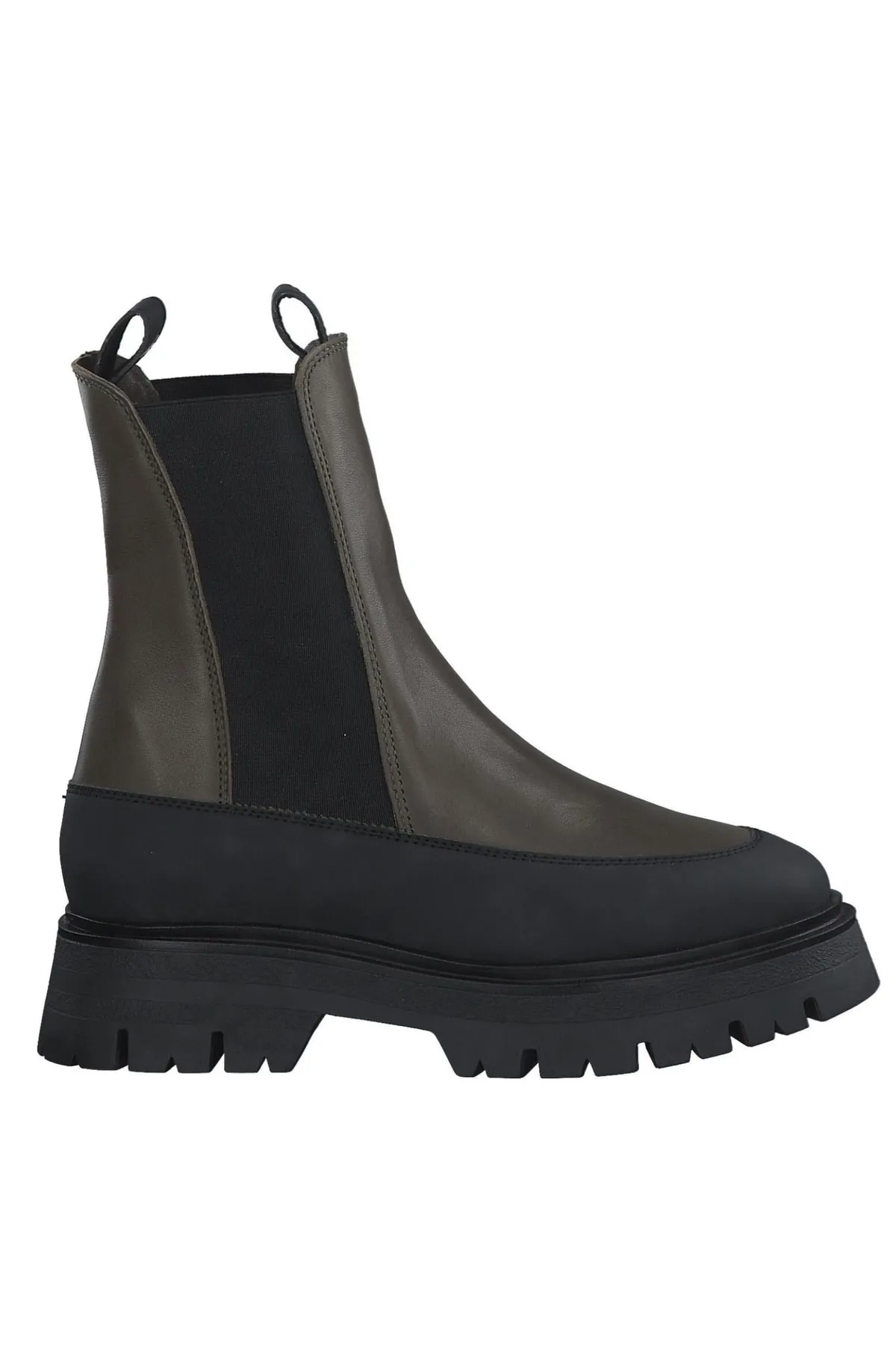 Tamaris  Schneestiefel - Grün - Blockabsatz