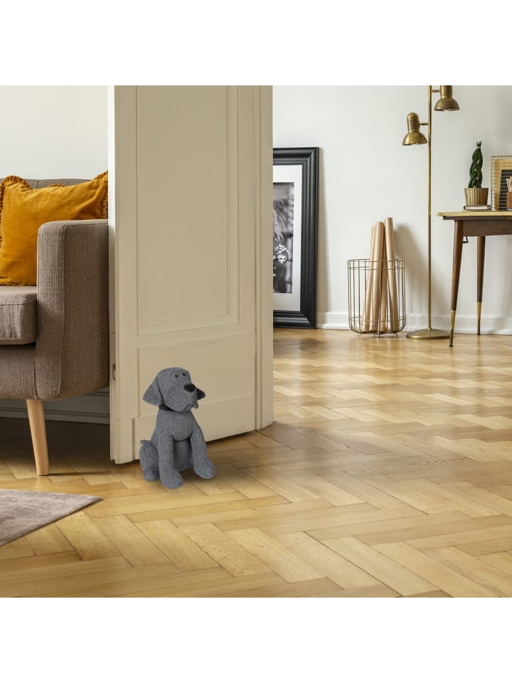 relaxdays Türstopper Hund in Grau günstig kaufen onesize