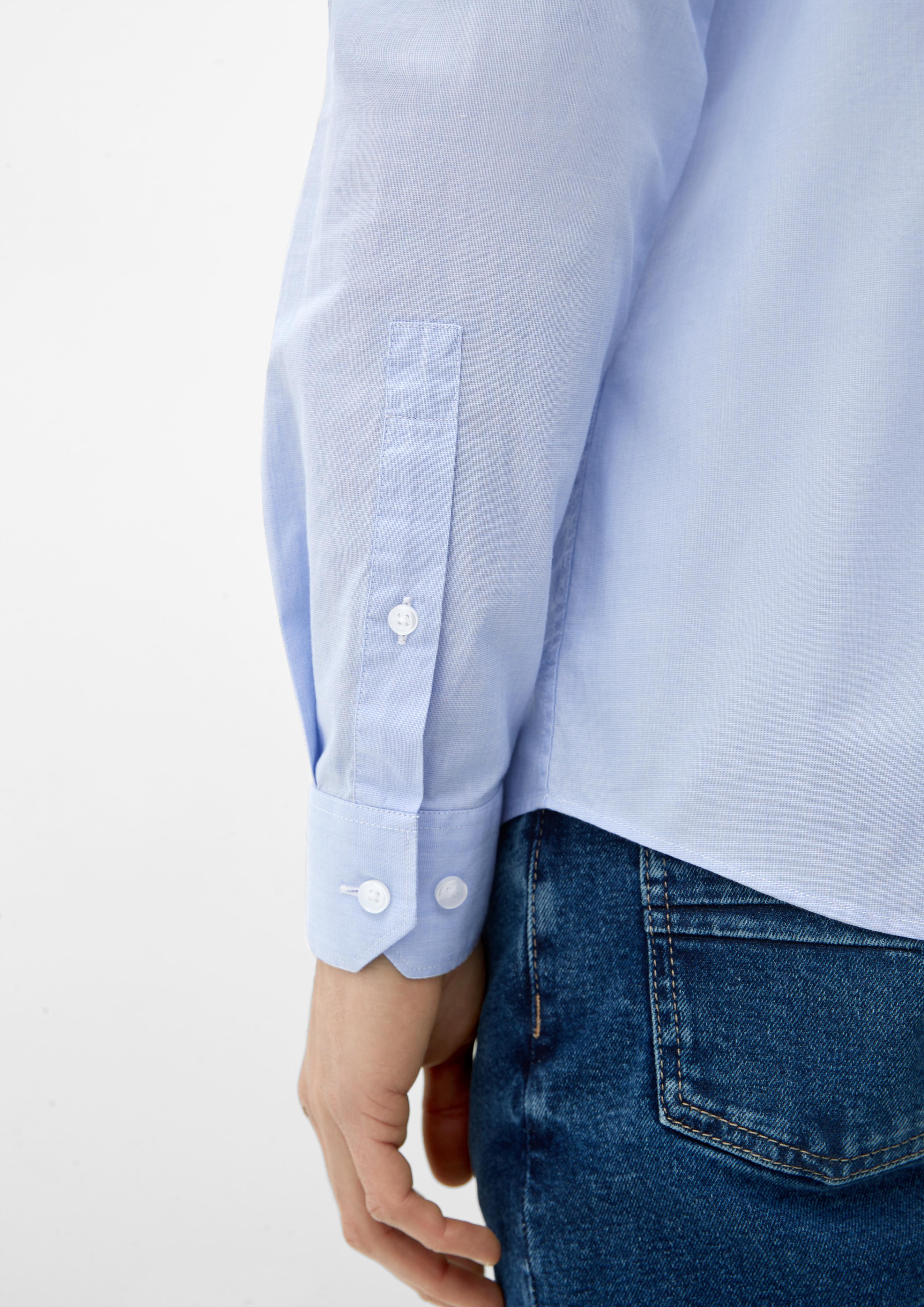 Slim: Hemd aus Baumwollstretch  2132556-53M0