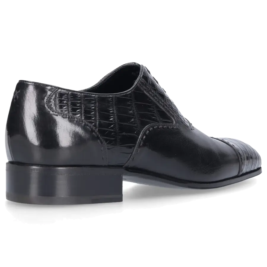 Artioli - Businessschuhe CAPITOL Alligatorleder - schwarz
