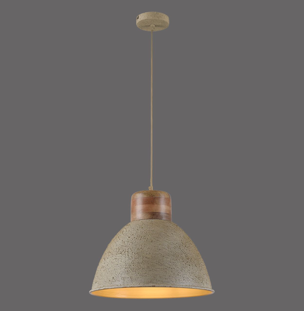 JUST LIGHT LeuchtenDirekt Pendelleuchte SAMIA, 1x E27 max. 40,00 Watt exkl., Ø42 cm, Innenleuchte, IP20