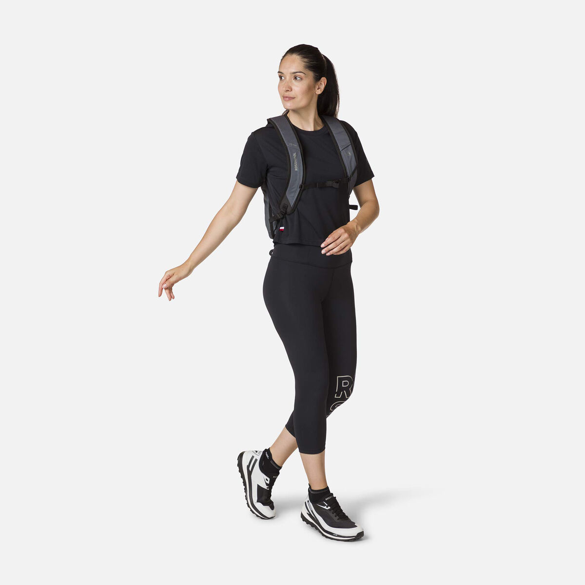 3/4-Laufhose mit Stretch für Damen