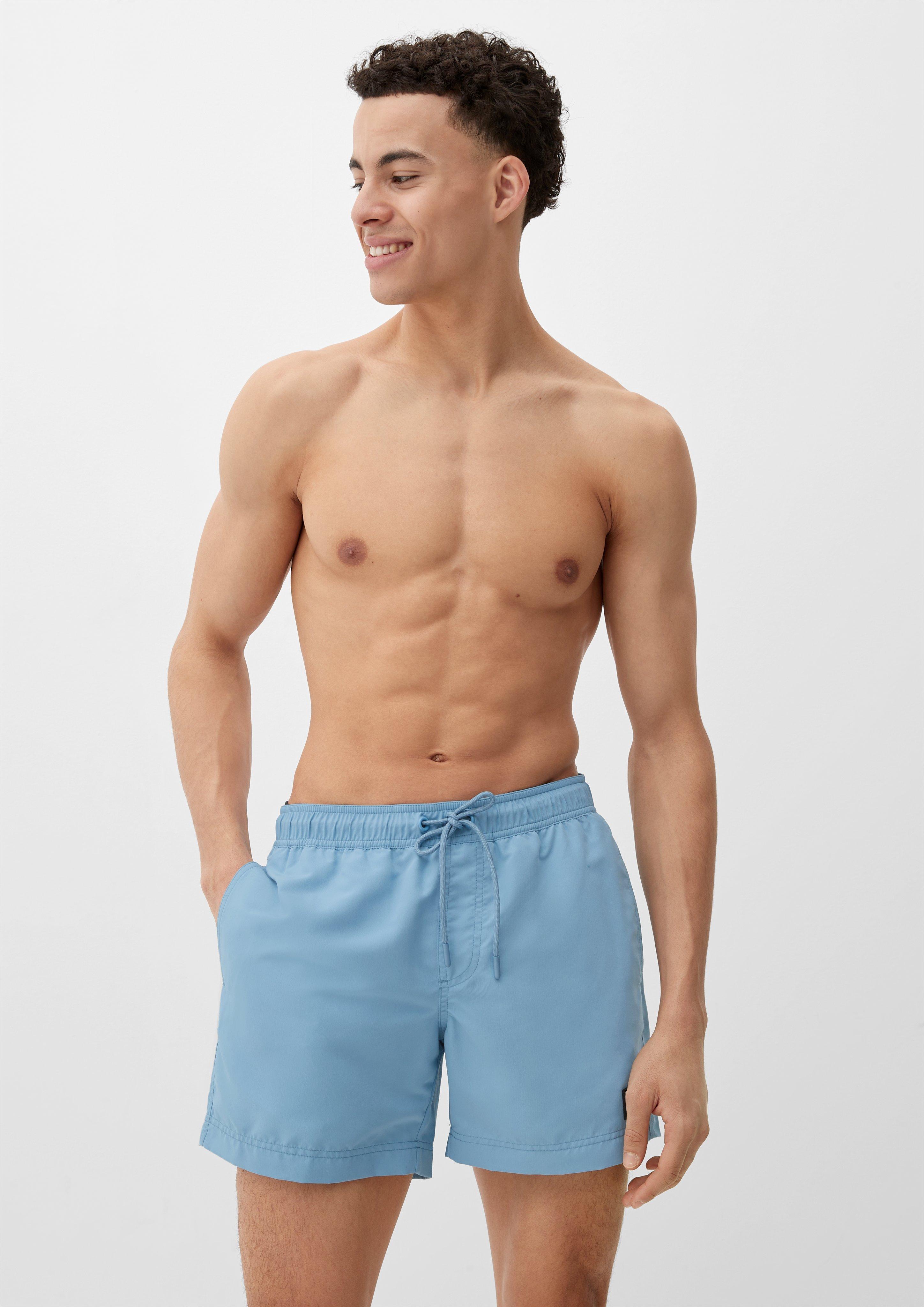 Badehose mit Label-Patch  2132421-5196