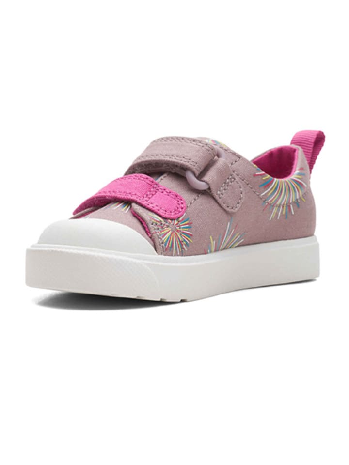 Clarks Sneakers in Rosa günstig kaufen