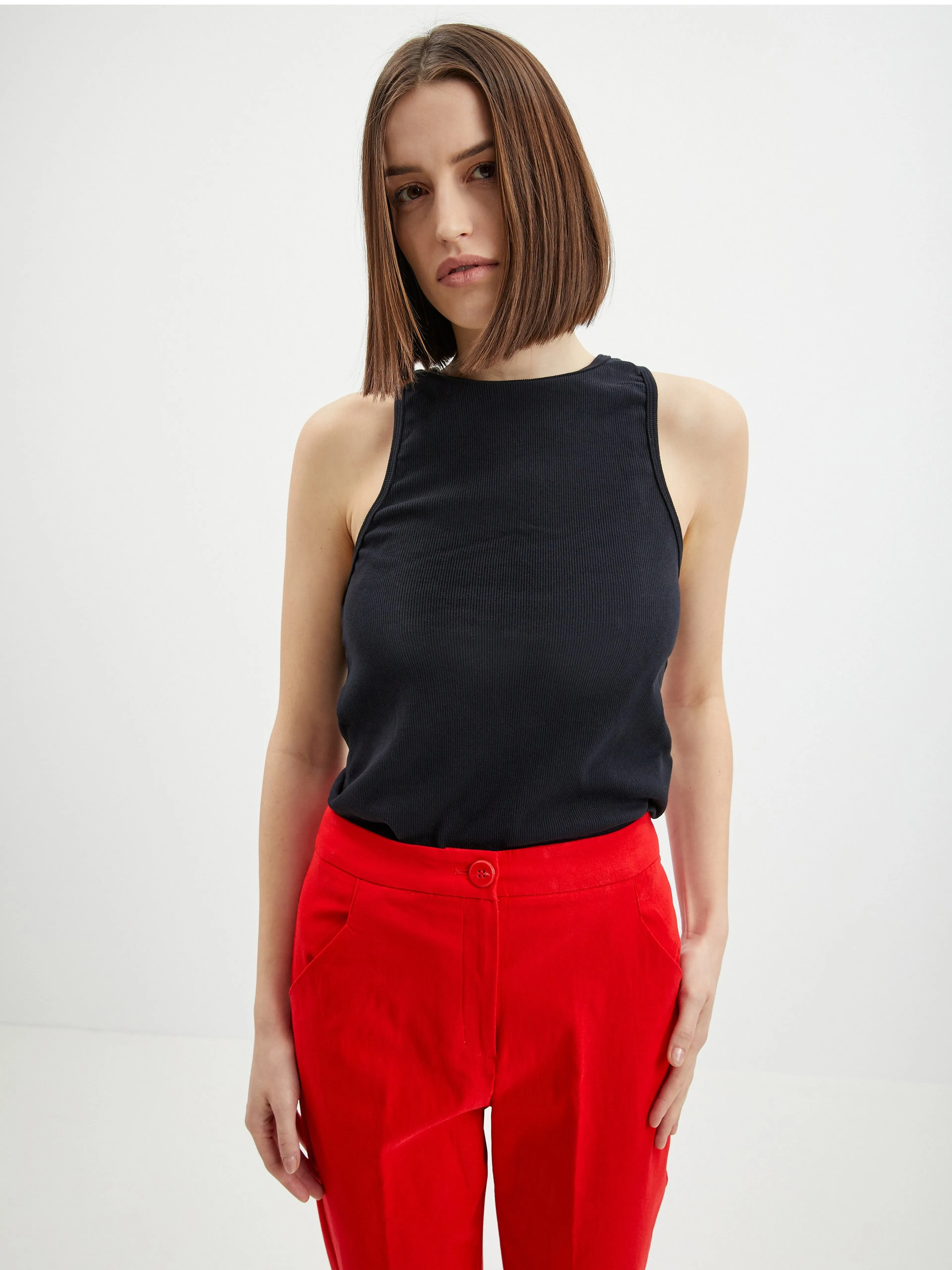 Rote Damenhose ORSAY
