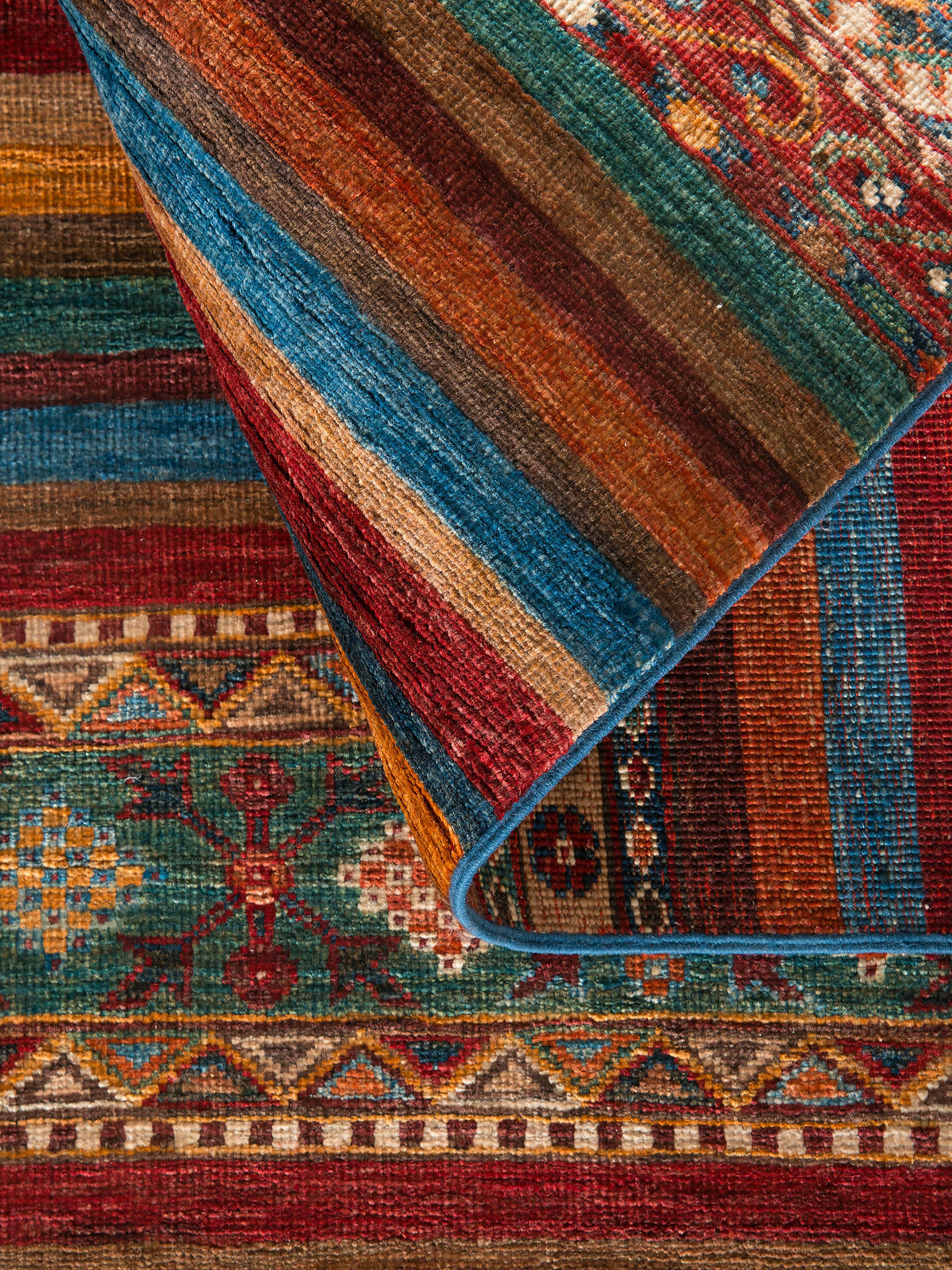 Chobi Schal ca. 85 x 298 cm, Unikat / Einzelstück