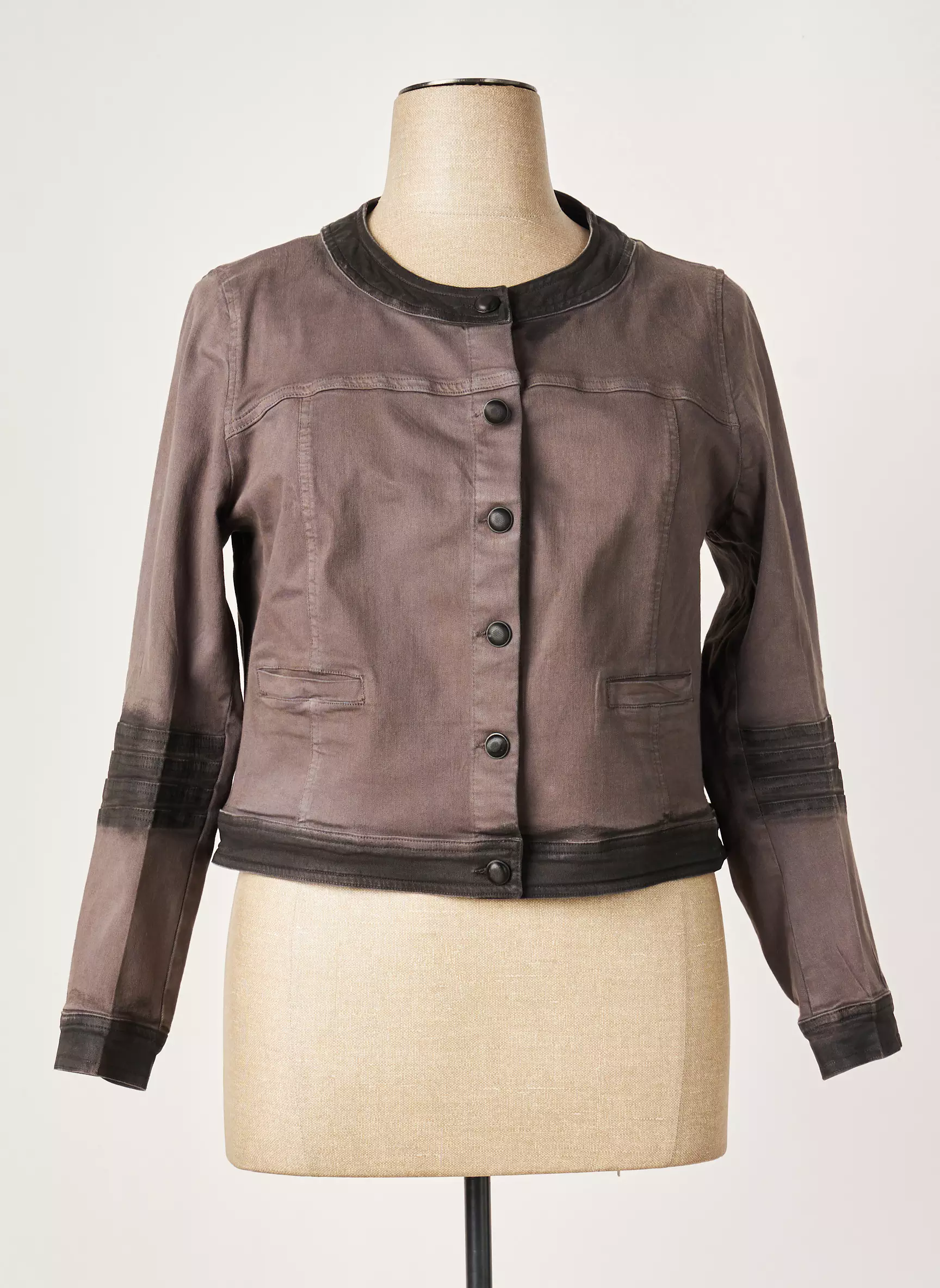 Meri Esca Vestecasual Femme couleur gris