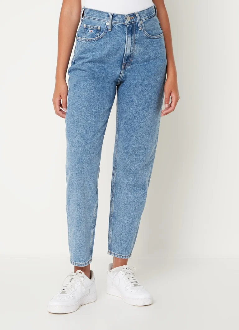 Calça jeans Tommy Hilfiger de cintura alta, modelo 