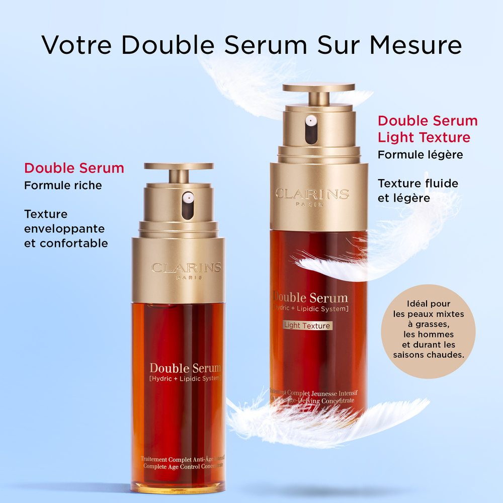 Clarins Double Serum Traitement Complet Anti-Âge Intensif
