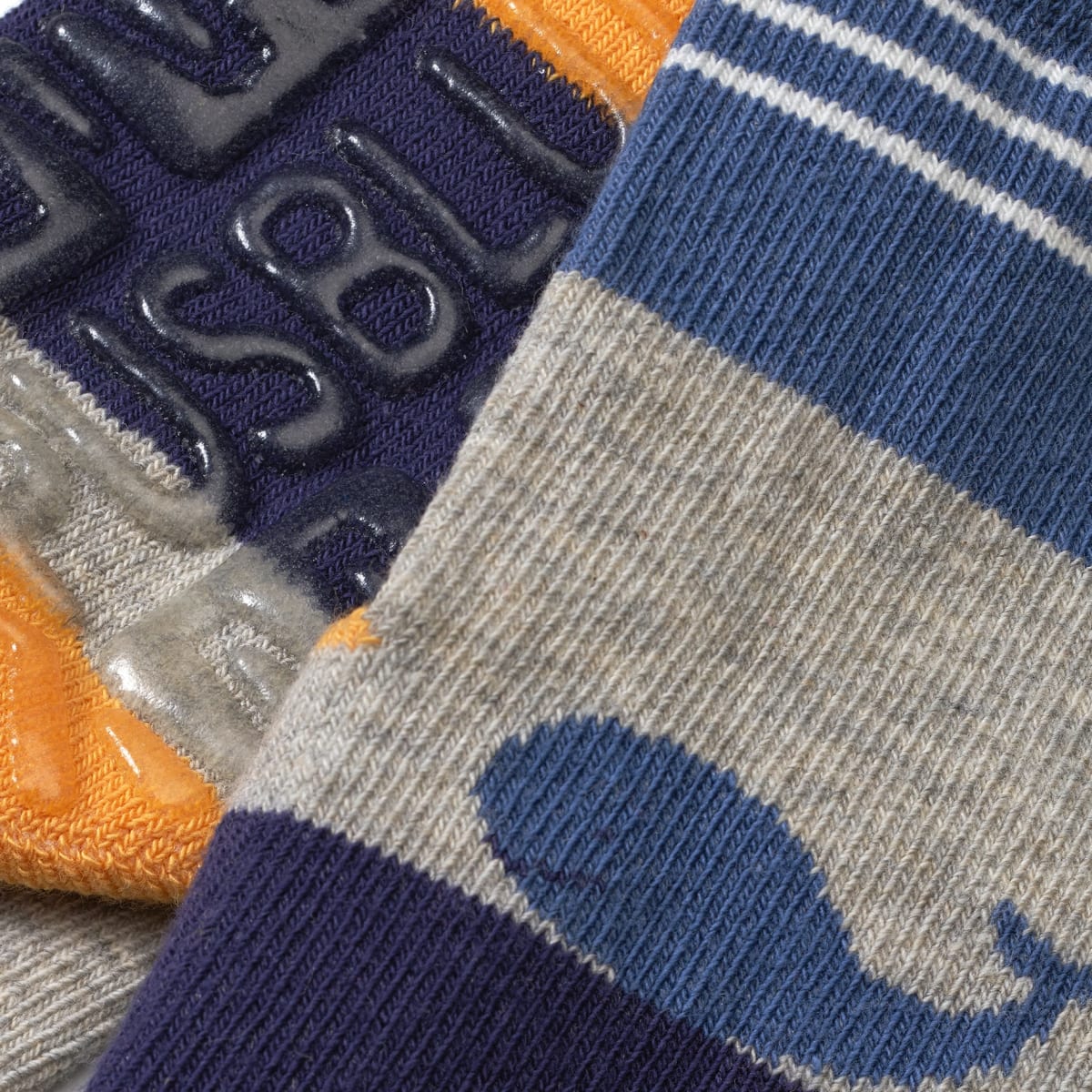 Stoppersocken mit Wal-Motiv, blau, Gr. 23/24, 1 St