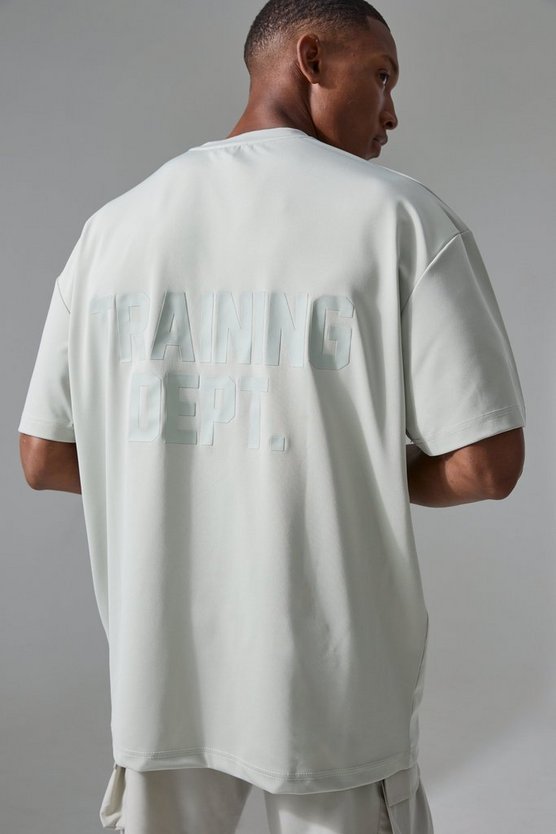 Oversize T-Shirt mit Active Training Dept Print