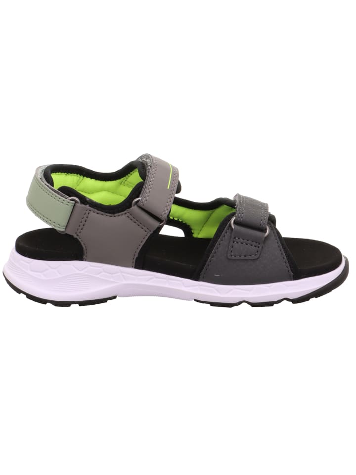 superfit Sandale CRISS CROSS in Grau/Hellgrün günstig kaufen