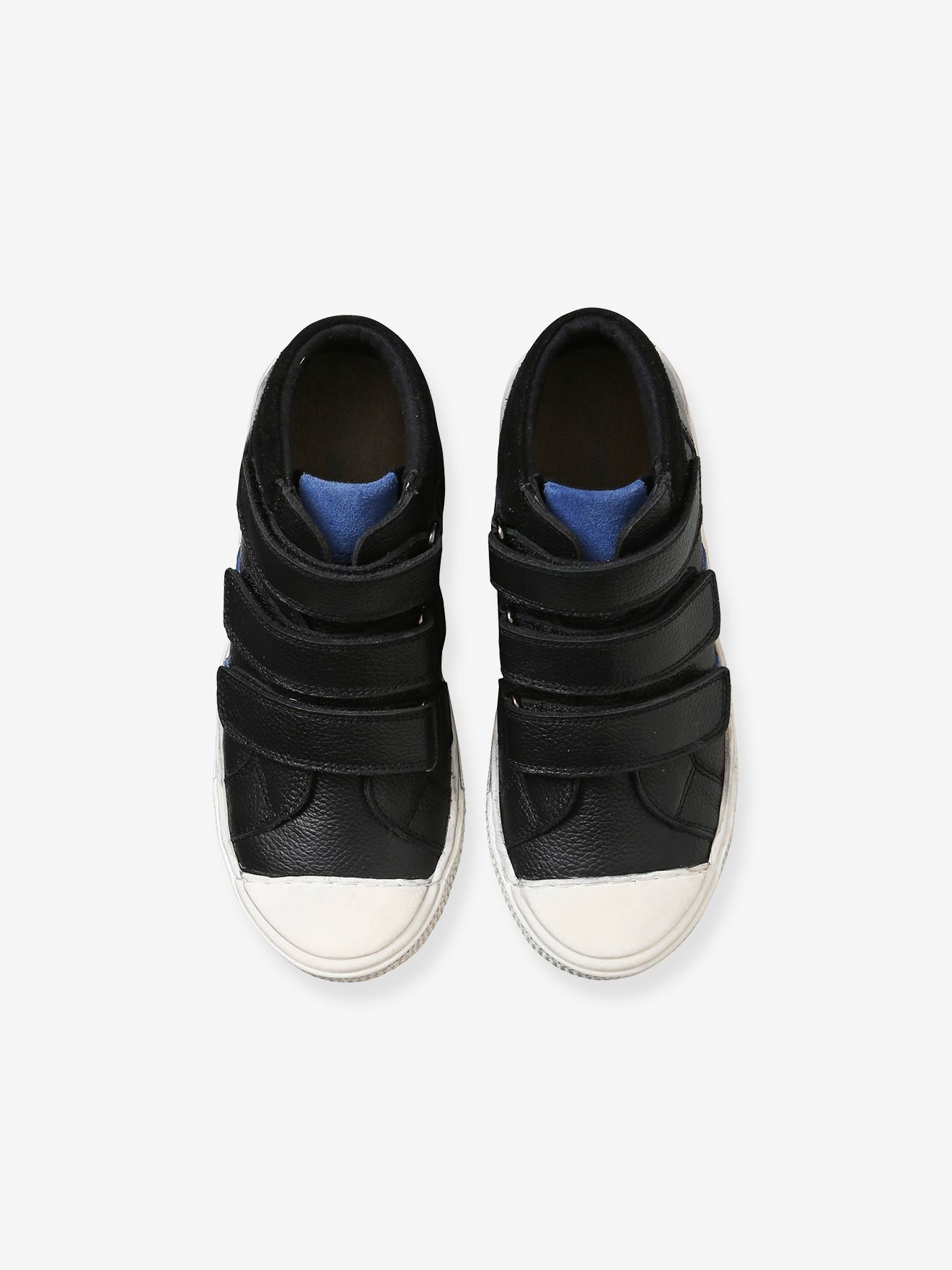 Vertbaudet Jungen High-Sneakers - schwarz
