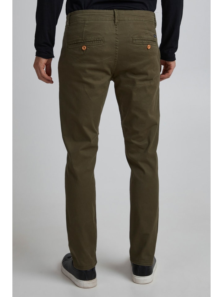 BLEND Chinohose BHNATAN pants - 20703472  Chinohose Slim Fit mit Gürtelschlaufen in Grün günstig kaufen