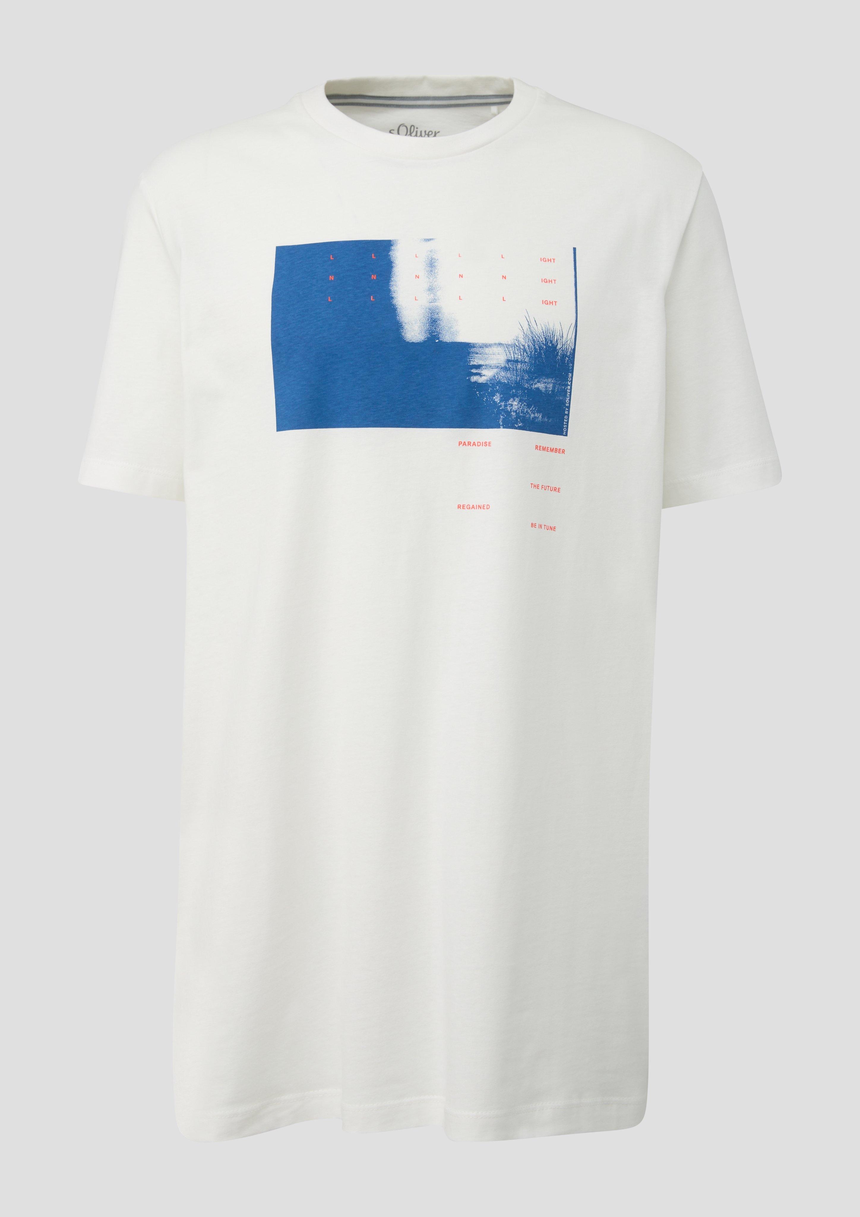 T-Shirt mit Frontprint  2148809-01D2