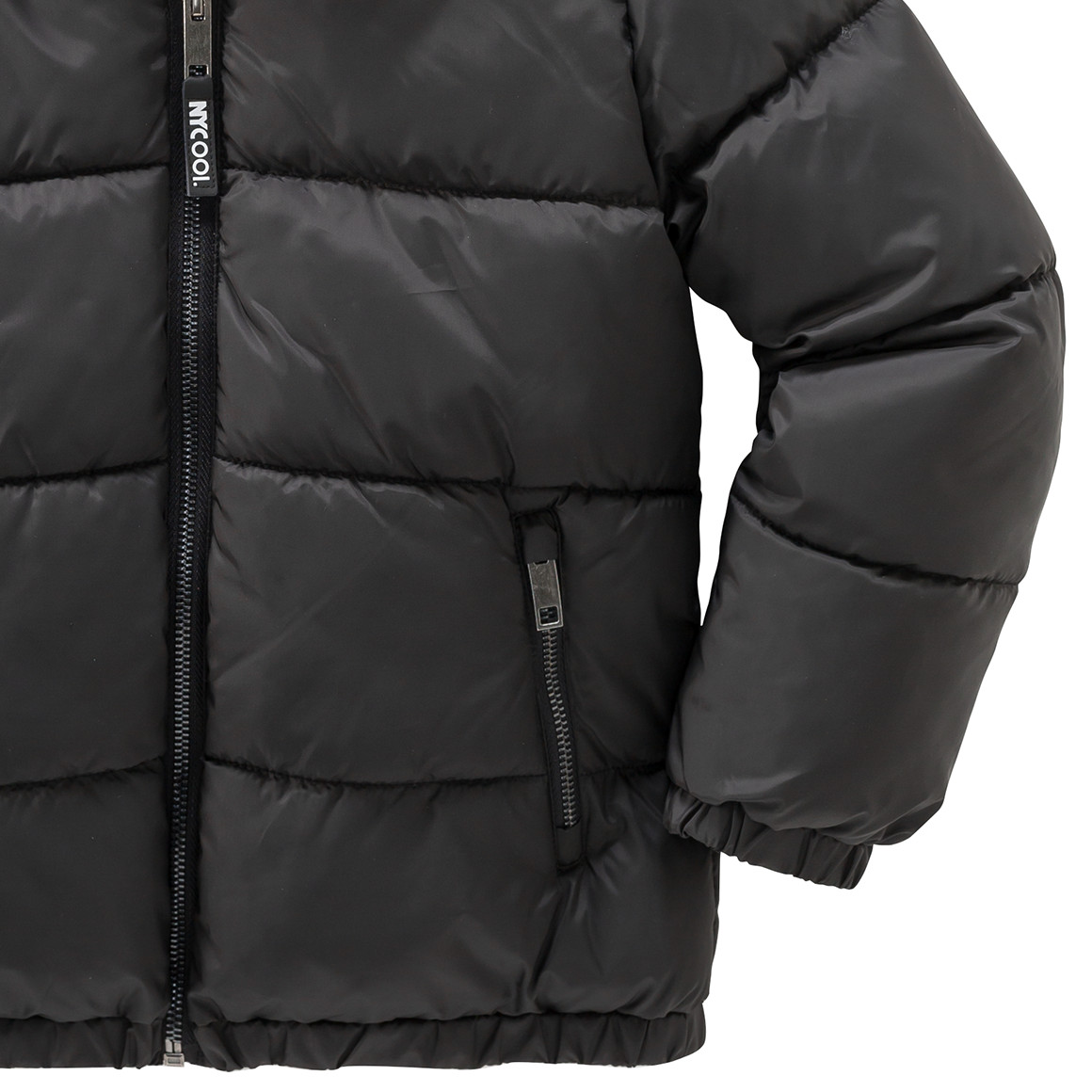 Jungen Steppjacke unifarben