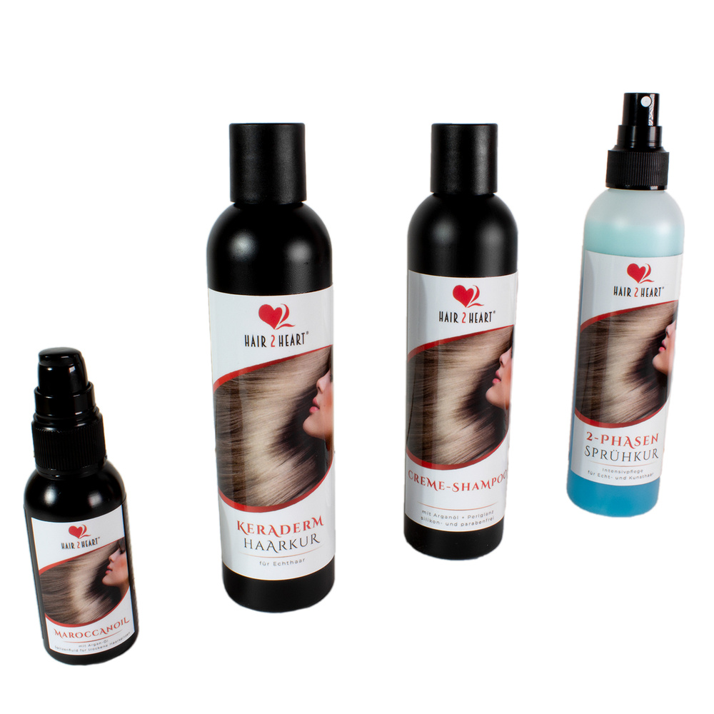 hair2heart Set de soins pour extensions extensions