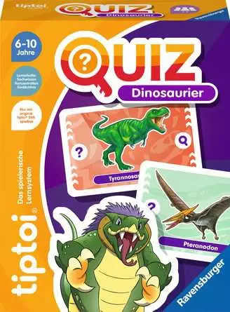 tiptoi® Quiz Dinosaurier - Lernspiel ab 6 Jahren